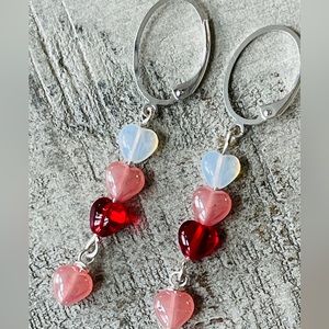 New Dainty Candy heart Earrings